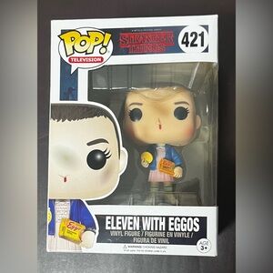 FUNKO POP Netflix stranger things Eleven with eggos 🧇